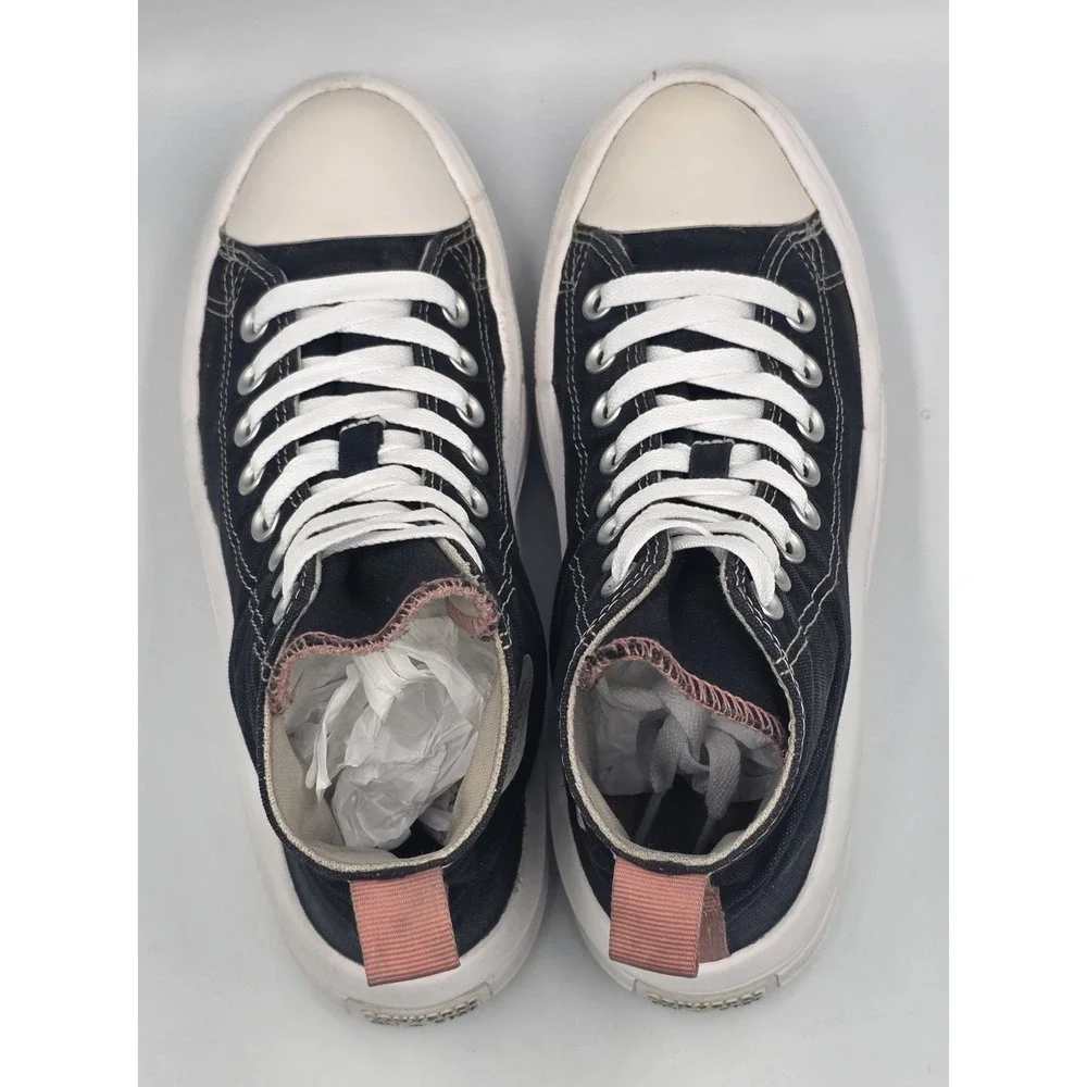 Converse Chuck Taylor AllStar High Move Platform Womens Black-Pink Sneakers 6.5